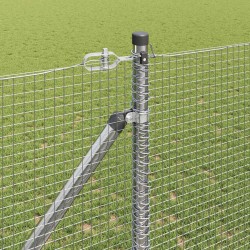 Clôture en fil soudé avec pointes 10 x 1,4 m Acier galvanisé 623463623463