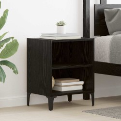 Cabinet de chevet 2 pcs Chêne noir 40 x 30 x 50 cm 623469623469