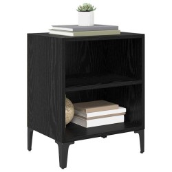 Cabinet de chevet 2 pcs Chêne noir 40 x 30 x 50 cm 623469623469