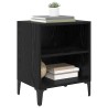 Cabinet de chevet 2 pcs Chêne noir 40 x 30 x 50 cm 623469623469