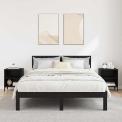 Cabinet de chevet 2 pcs Chêne noir 40 x 30 x 50 cm 623469623469