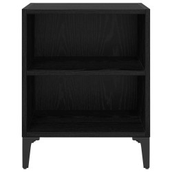 Cabinet de chevet 2 pcs Chêne noir 40 x 30 x 50 cm 623469623469