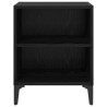 Cabinet de chevet 2 pcs Chêne noir 40 x 30 x 50 cm 623469623469