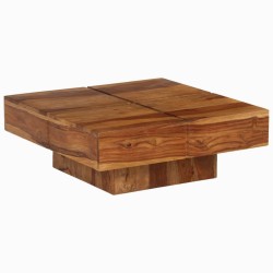 Table basse 80x80x30 cm bois d'acacia massif 623471623471