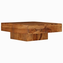Table basse 80x80x30 cm bois d'acacia massif 623471623471