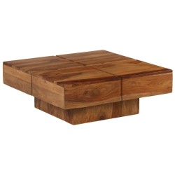 Table basse 80x80x30 cm bois d'acacia massif 623471623471