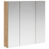 Armoire Miroir de Salle de Bain Chêne artisan 70 x 14,5 x 70 cm 623474623474