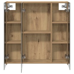 Armoire Miroir de Salle de Bain Chêne artisan 70 x 14,5 x 70 cm 623474623474