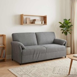 Sofa 3 places Gris foncé 198 x 83 x 95 cm Velours 623476623476