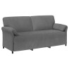 Sofa 3 places Gris foncé 198 x 83 x 95 cm Velours 623476623476