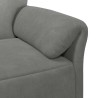 Sofa 3 places Gris foncé 198 x 83 x 95 cm Velours 623476623476