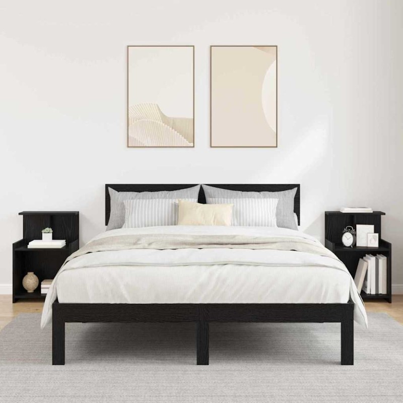 Cabinet de chevet 2 pcs Chêne noir 40 x 35 x 60 cm 623480623480