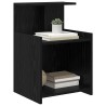 Cabinet de chevet 2 pcs Chêne noir 40 x 35 x 60 cm 623480623480