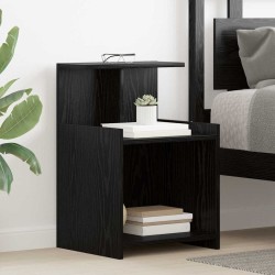 Cabinet de chevet 2 pcs Chêne noir 40 x 35 x 60 cm 623480623480