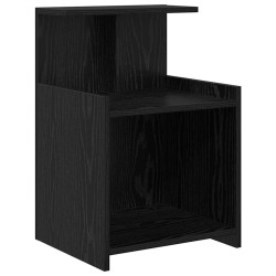 Cabinet de chevet 2 pcs Chêne noir 40 x 35 x 60 cm 623480623480
