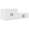 Armoire de rangement 2 pcs Blanc 118 x 41 x 40 cm 623485623485