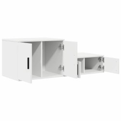 Armoire de rangement 2 pcs Blanc 118 x 41 x 40 cm 623485623485
