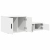 Armoire de rangement 2 pcs Blanc 118 x 41 x 40 cm 623485623485
