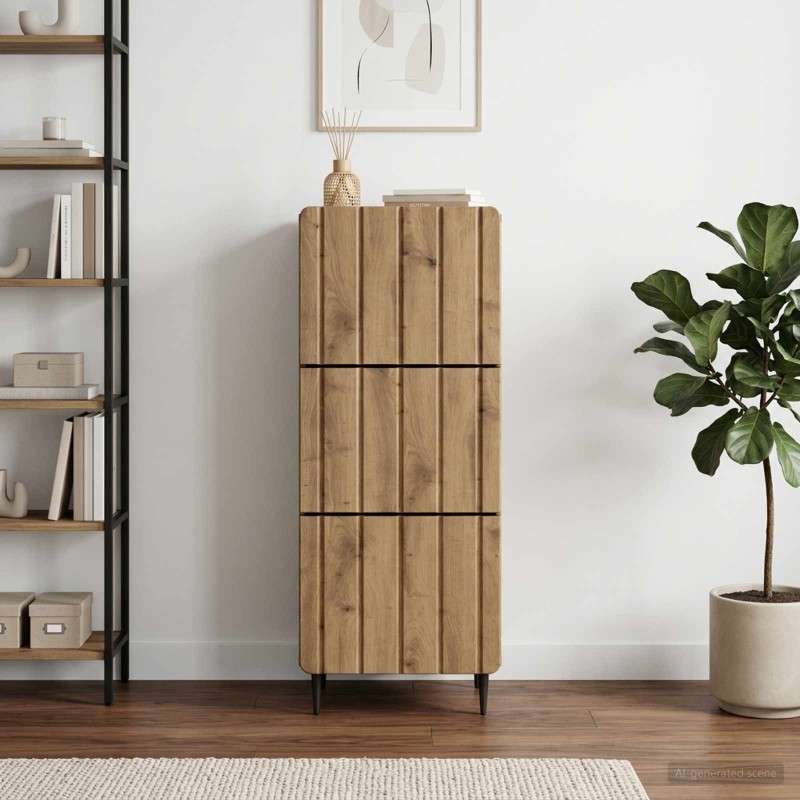 Armoire à tiroirs 33 x 34,5 x 92 cm Bois d'ingénierie 623493623493