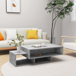 Table basse Gris béton 105x55x32 cm Bois d’ingénierie 623494623494