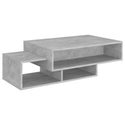 Table basse Gris béton 105x55x32 cm Bois d’ingénierie 623494623494
