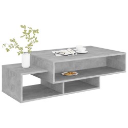 Table basse Gris béton 105x55x32 cm Bois d’ingénierie 623494623494