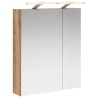 Armoire Miroir de Salle de Bain Chêne artisan 60 x 14,5 x 70 cm 623496623496