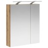 Armoire Miroir de Salle de Bain Chêne artisan 60 x 14,5 x 70 cm 623496623496