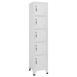 Armoire à casiers Gris Clair 38x40x180 cm Acier 623500623500