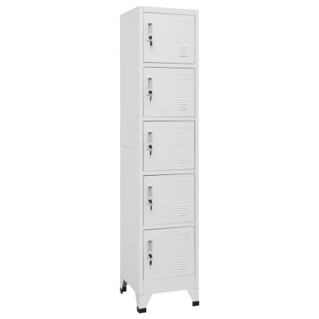 Armoire à casiers Gris Clair 38x40x180 cm Acier 623500623500