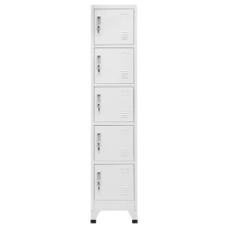 Armoire à casiers Gris Clair 38x40x180 cm Acier 623500623500