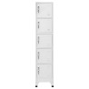 Armoire à casiers Gris Clair 38x40x180 cm Acier 623500623500