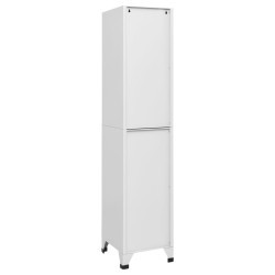 Armoire à casiers Gris Clair 38x40x180 cm Acier 623500623500