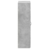 Armoire de classement gris béton 60x32x115 cm bois d'ingénierie 623503623503