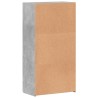 Armoire de classement gris béton 60x32x115 cm bois d'ingénierie 623503623503