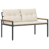 Banc extérieur 2 -Seater 116 x 67,5 x 72 cm polyrotin 623504623504