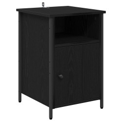 Cabinet de chevet 2 pcs Chêne noir 40 x 42 x 60 cm 623509623509