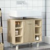 Armoire de salle de bain Chêne sonoma 60x32x53,5 cm Aggloméré 623518623518