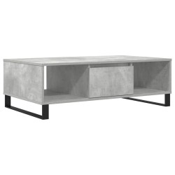 Table basse gris béton 104x60x35 cm bois d'ingénierie 623520623520