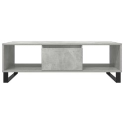 Table basse gris béton 104x60x35 cm bois d'ingénierie 623520623520