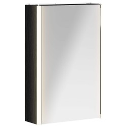 Armoire Miroir de Salle de Bain Chêne noir 33 x 11,5 x 50 cm 623521623521