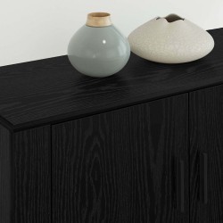 Ensemble de meuble TV mural 3 pcs Chêne noir 80 x 34,5 x 40 cm 623524623524