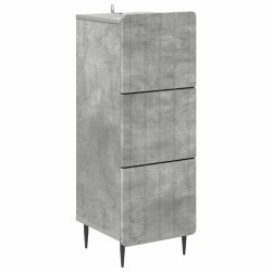 Armoire à tiroirs Gris béton 33 x 34,5 x 92 cm 623528623528