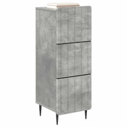 Armoire à tiroirs Gris béton 33 x 34,5 x 92 cm 623528623528