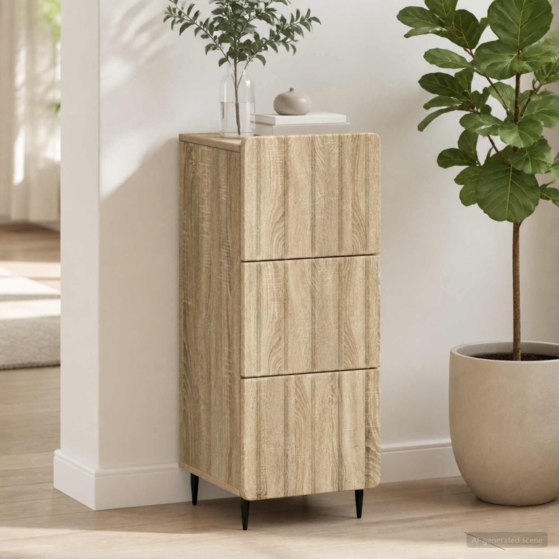 Armoire à tiroirs Chêne Sonoma 33 x 34,5 x 92 cm 623529623529