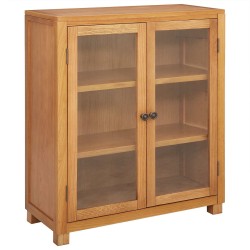 Armoire avec porte Marron 80 x 35 x 95 cm Bois de chêne massif 623536623536