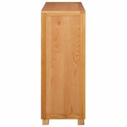 Armoire avec porte Marron 80 x 35 x 95 cm Bois de chêne massif 623536623536