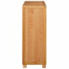 Armoire avec porte Marron 80 x 35 x 95 cm Bois de chêne massif 623536623536