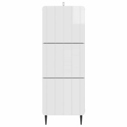 Armoire à tiroirs Blanc brillant 33 x 34,5 x 92 cm 623547623547