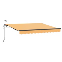 Auvent rétractable Sable 300 x 250 cm Polyester 623550623550